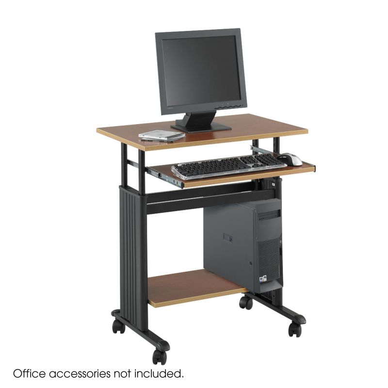 Safco Muv 28" Adjustable Height Desk (Cherry)
