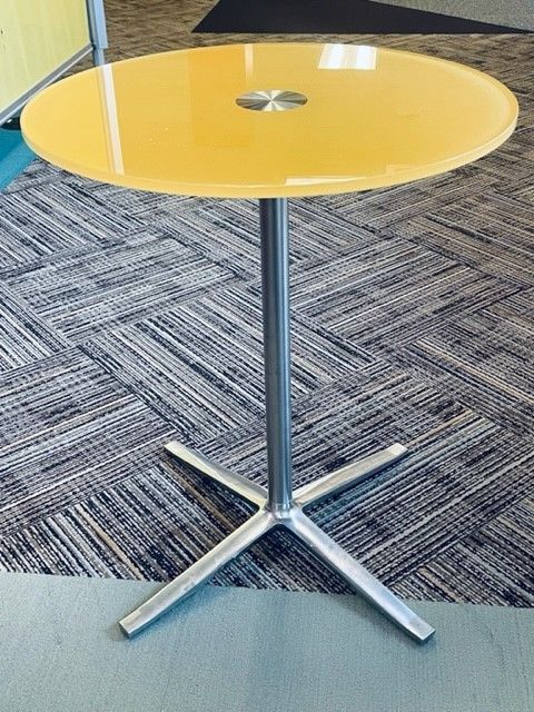 Steelcase Bob Cafe Table (Yellow)