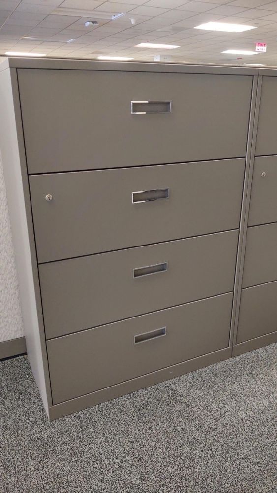 Pre-Owned Steelcase 800 Series 4H Lateral File (Fieldstone)