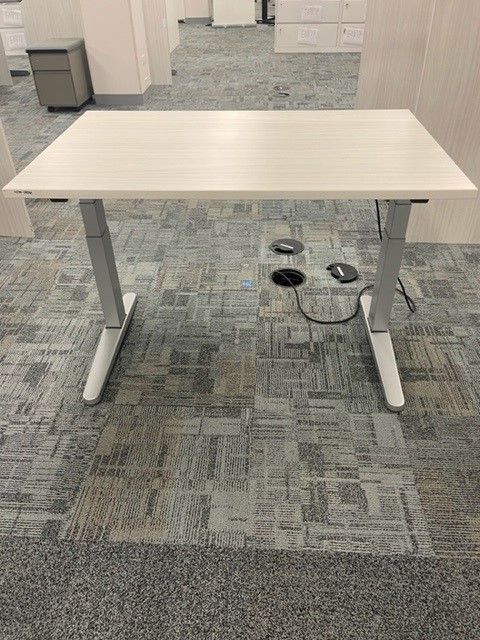 Steelcase Ology Sit to Stand Desk - 48" W x 29" D