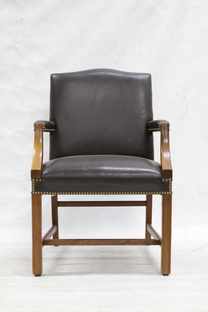 Taylor Armchair (Brown Leather)