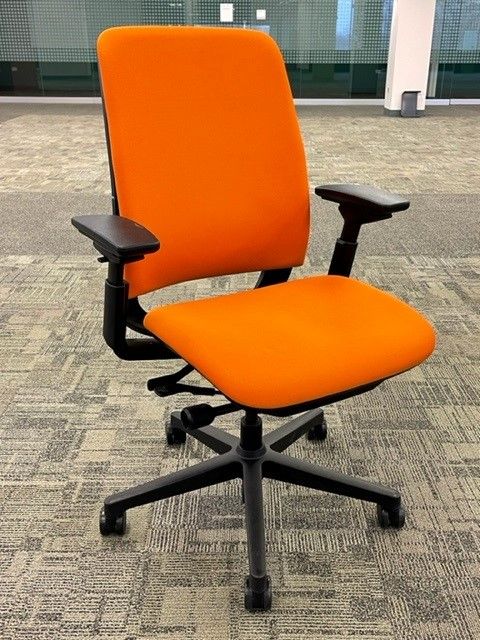 Steelcase Amia Task Chair (Orange/Black)