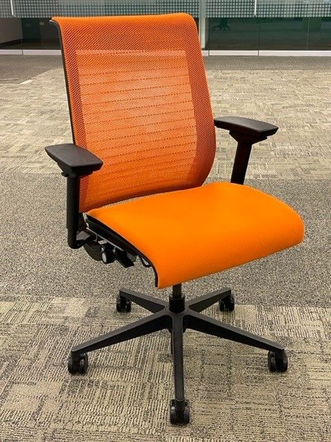 Steelcase Think Task Chair (Orange/Black)