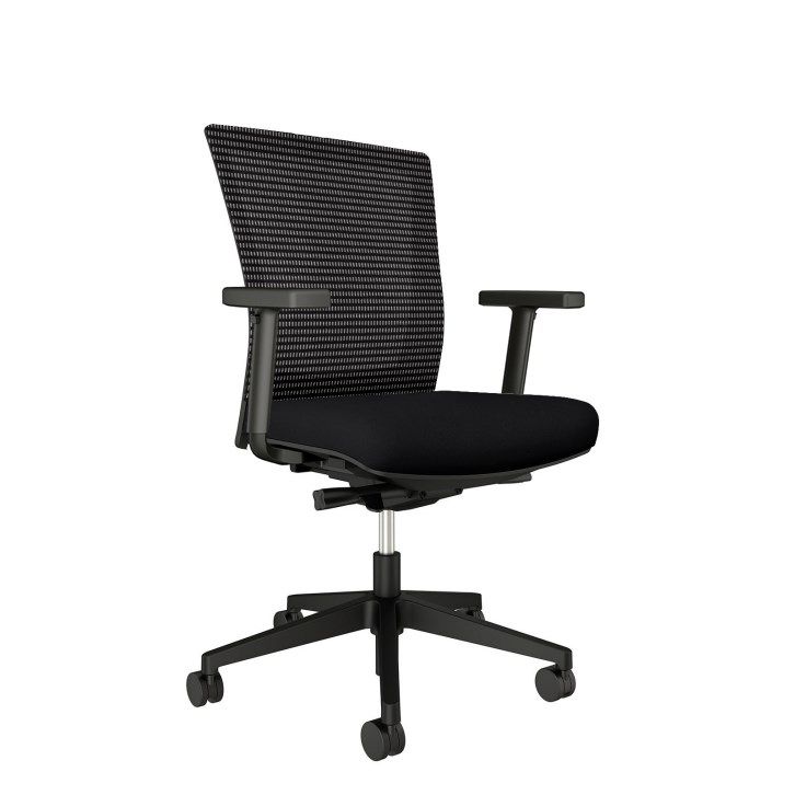AIS Upton Black Task Chair